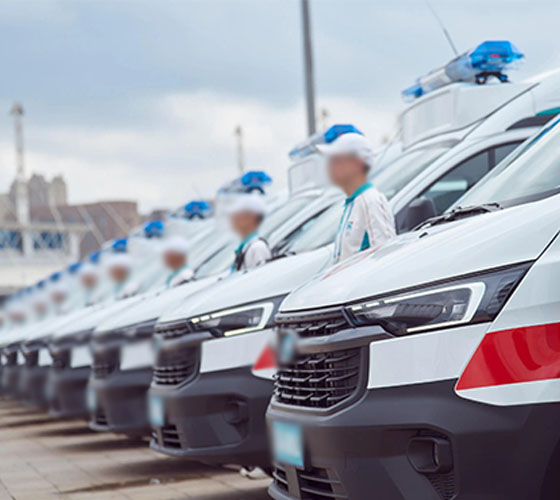 嘉荫县服务车队展示